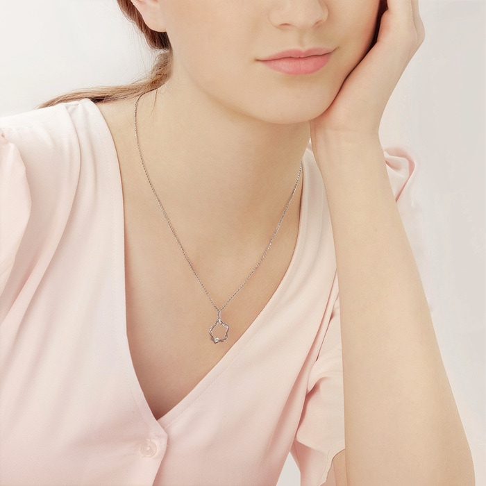 900 Platinum Pendant | Chow Sang Sang Jewellery | Daily Luxe | 92212P - 3