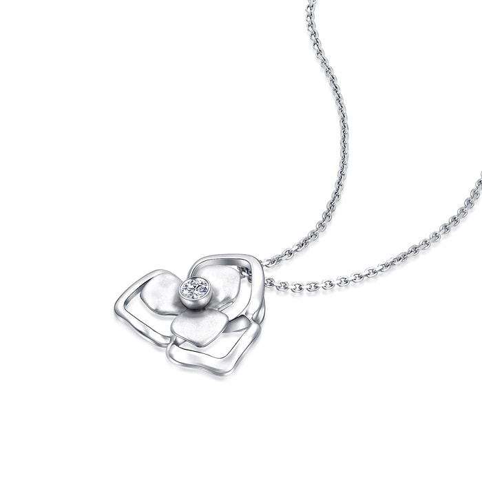 900 Platinum Pendant | Chow Sang Sang Jewellery | Daily Luxe | 92213P - 4