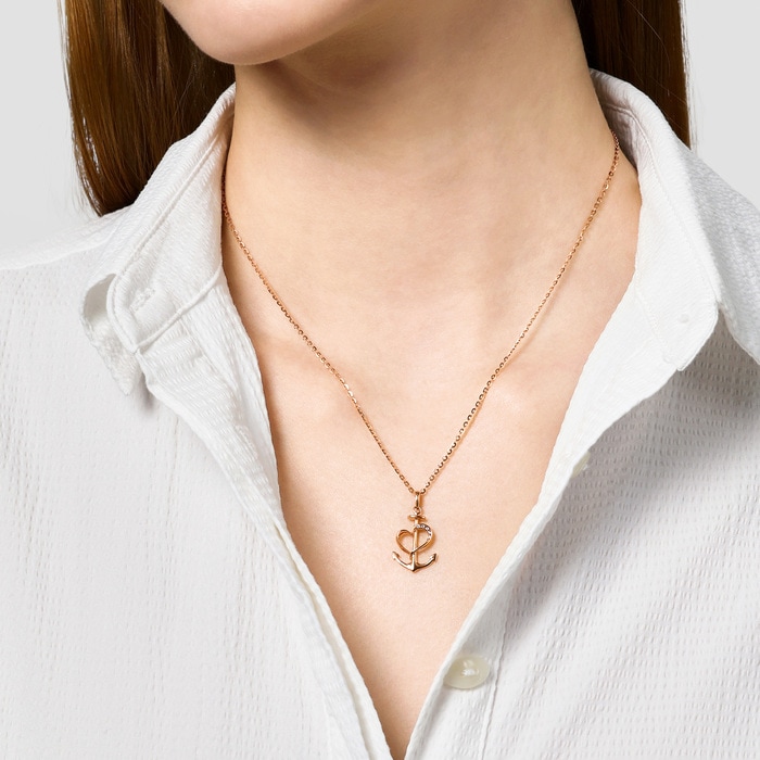 18K Rose Gold Pendant | Chow Sang Sang Jewellery | Love Decode | 92431P - 2