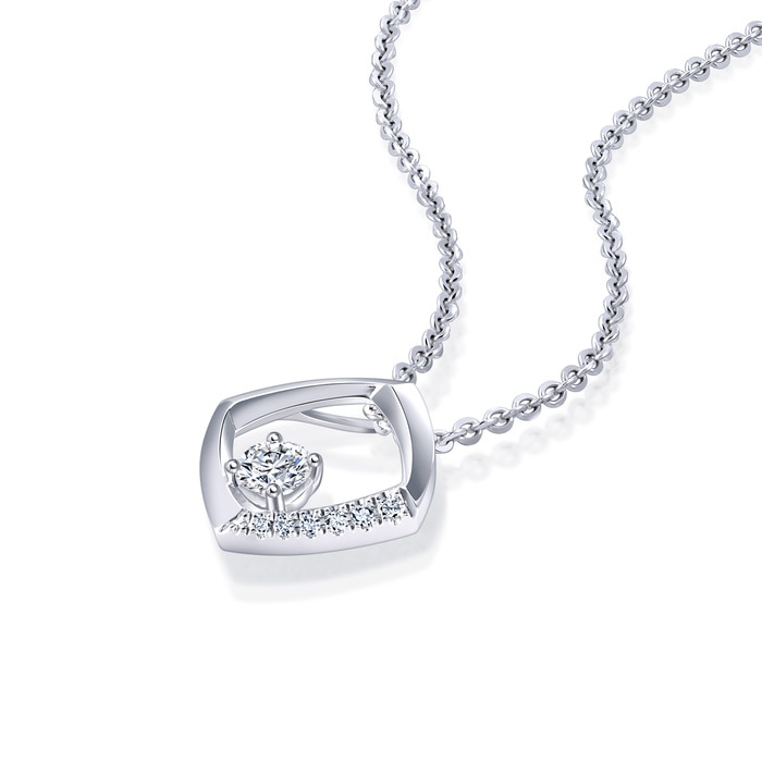 18K白色黄金 吊墜 | 周生生珠寶 | Daily Luxe | 92470P - 4