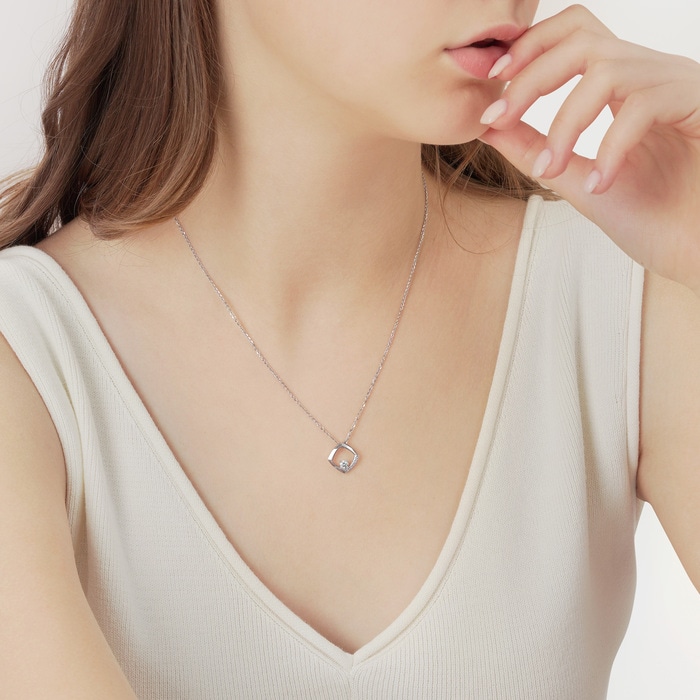 18K白色黄金 吊墜 | 周生生珠寶 | Daily Luxe | 92470P - 3