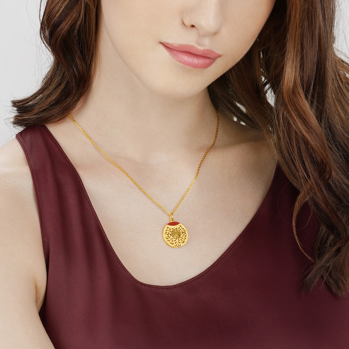 999.9黃金 吊墜 | 周生生珠寶 | Cultural Blessings 「文化祝福」 | 92484P - 2