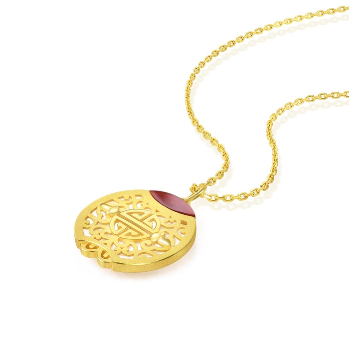 999.9黃金 吊墜 | 周生生珠寶 | Cultural Blessings 「文化祝福」 | 92484P - 4