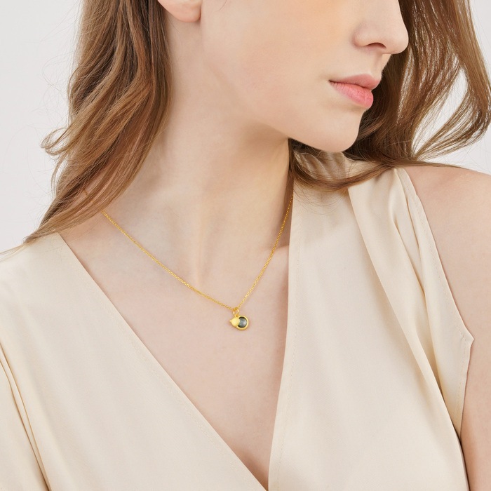 Solid Gold Pendant | Chow Sang Sang Jewellery | Cultural Blessings | 92489P - 3