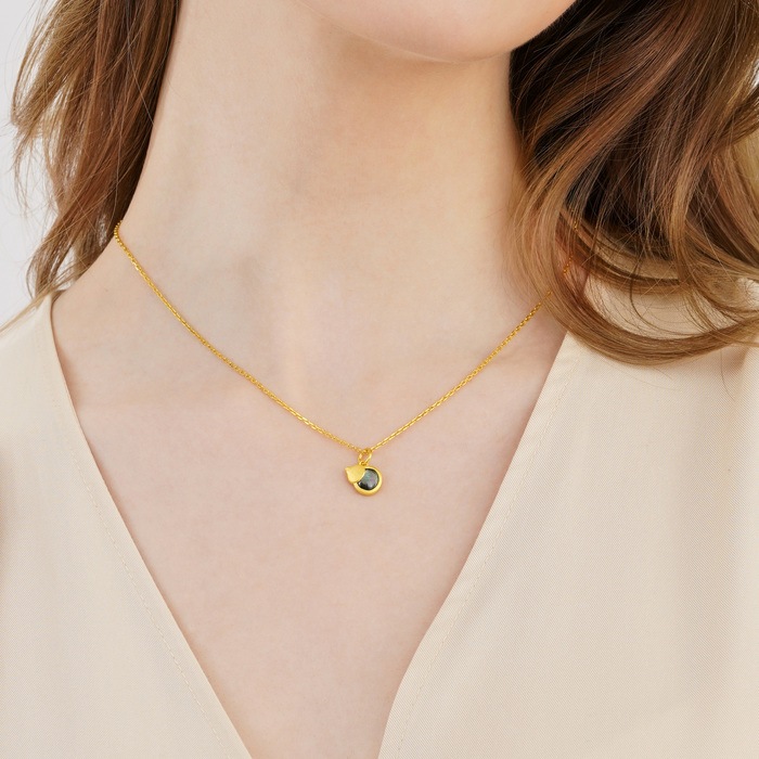 Solid Gold Pendant | Chow Sang Sang Jewellery | Cultural Blessings | 92489P - 2