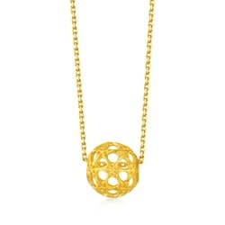 故宮宮廷文化「故宮宮廷文化 x g* 系列」999.9 黃金吊墜