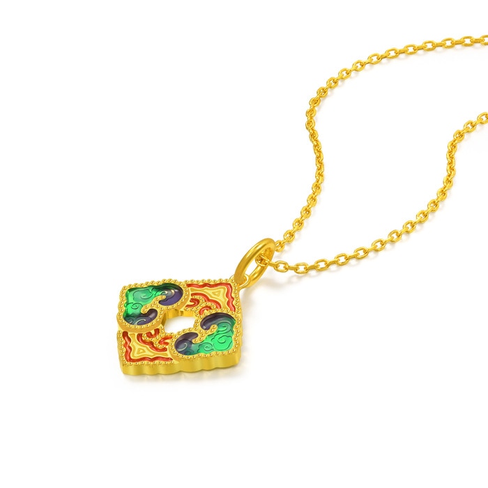 999黃金 吊墜 | 周生生珠寶 | Cultural Blessings 「文化祝福」 | 92667P - 4