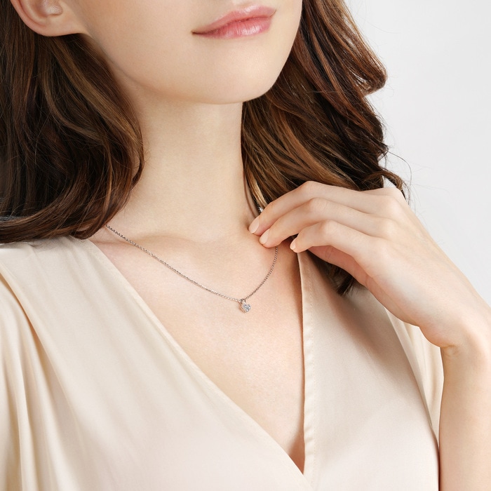 18K White Gold Pendant | Chow Sang Sang Jewellery | 92922P - 3
