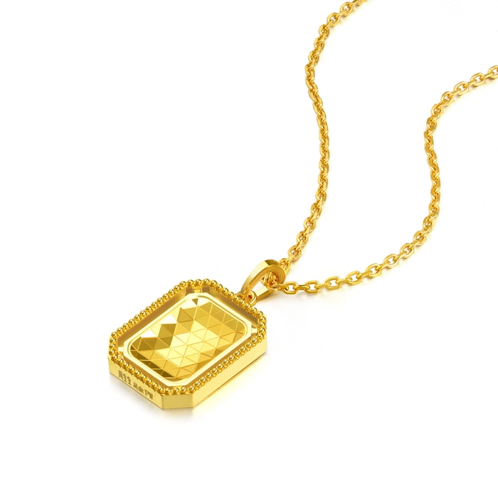 Solid Gold Pendant | Chow Sang Sang Jewellery | Essence | 93172P - 4