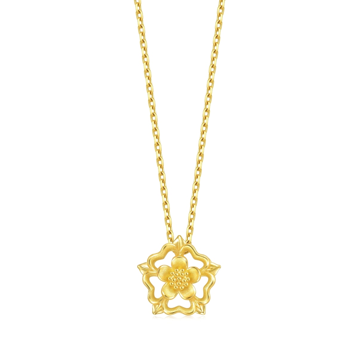 V&A - 'The Art of Nature' 999.9 Gold Pendant | 93269P(1 cm