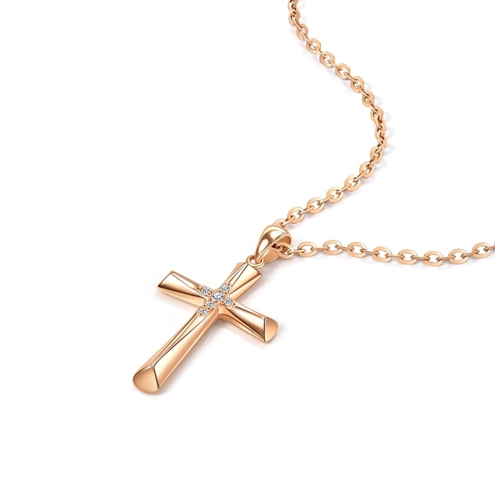 18K玫瑰金 吊墜 | 周生生珠寶 | 薄荷系列 | 93313P - 4