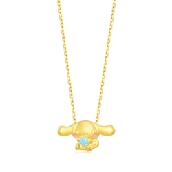 「Cinnamoroll」999.9黃金玉桂狗吊墜