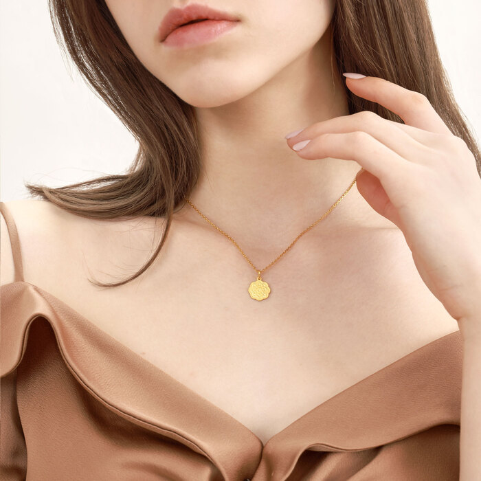 Solid Gold Pendant | Chow Sang Sang Jewellery | Chinese Gifting Collection | 93780P - 3