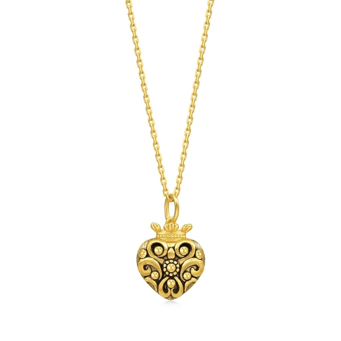 Solid Gold Pendant | Chow Sang Sang Jewellery | 93834P - 1