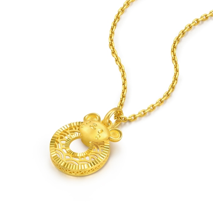 999黃金 吊墜 | 周生生珠寶 | 生生有禮 | 94408P - 4