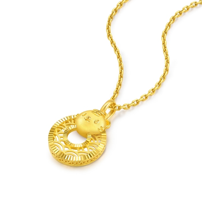 999黃金 吊墜 | 周生生珠寶 | 生生有禮 | 94410P - 4