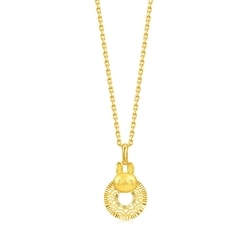 'Belief' 999 Gold Rabbit Pendant