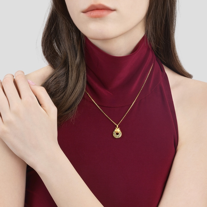 Solid Gold Pendant | Chow Sang Sang Jewellery | Chinese Gifting Collection | 94412P - 3