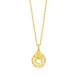 'Belief' 999 Gold Snake Pendant