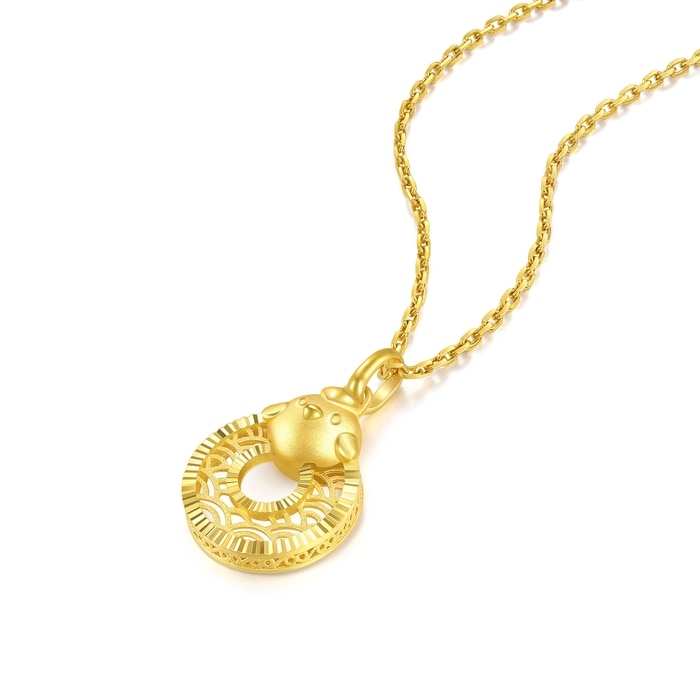 999黃金 吊墜 | 周生生珠寶 | 生生有禮 | 94418P - 4