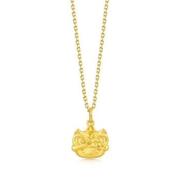 Hello kitty gold store necklace