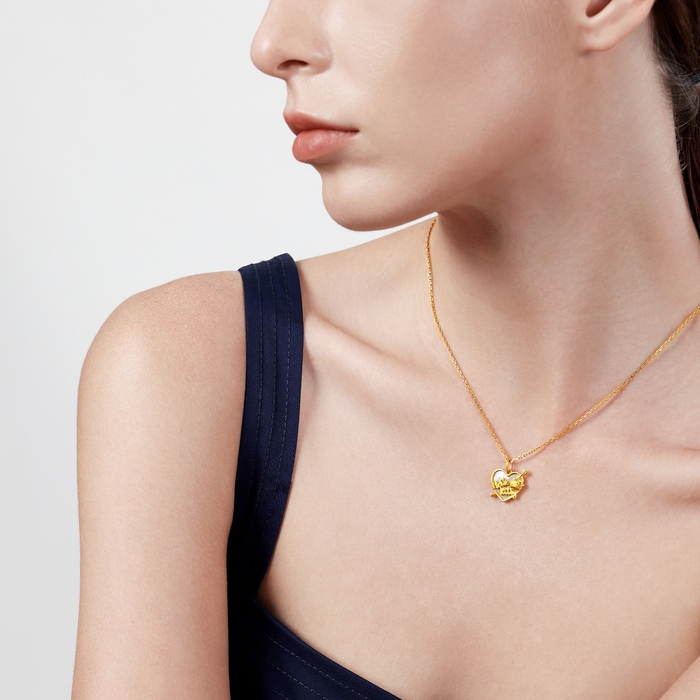 Solid Gold Pendant | Chow Sang Sang Jewellery | 94477P - 3