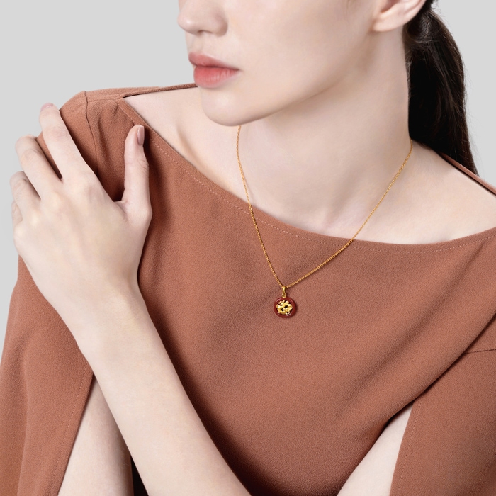 Solid Gold Pendant | Chow Sang Sang Jewellery | 94643P - 3