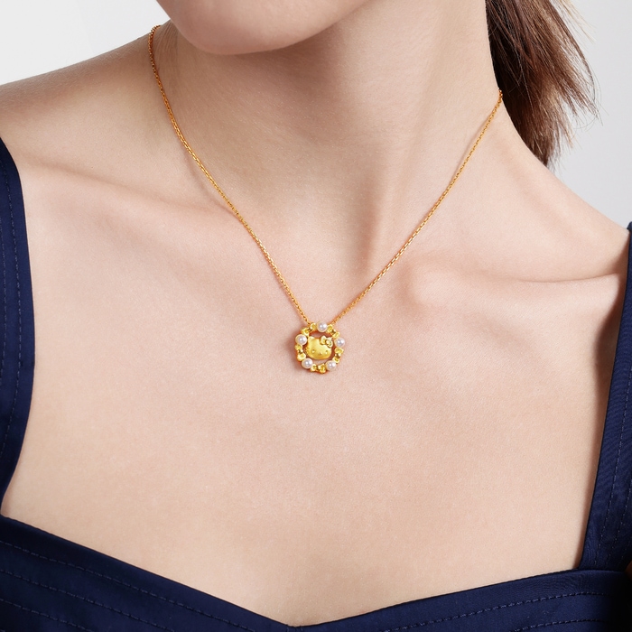 Solid Gold Pendant | Chow Sang Sang Jewellery | 94782P - 2