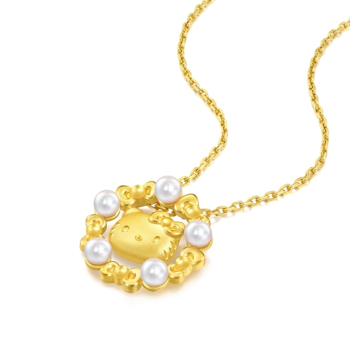 Solid Gold Pendant | Chow Sang Sang Jewellery | 94782P - 4