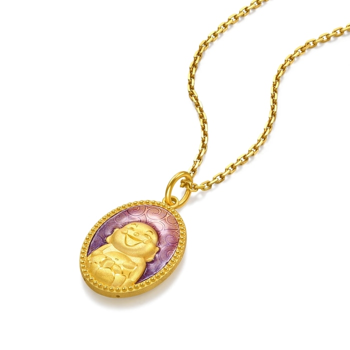 Solid Gold Pendant | Chow Sang Sang Jewellery | Chinese Gifting Collection | 94961P - 4