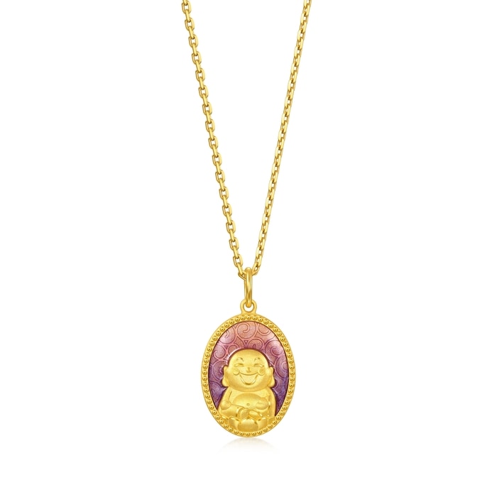 Solid Gold Pendant | Chow Sang Sang Jewellery | Chinese Gifting Collection | 94961P - 1