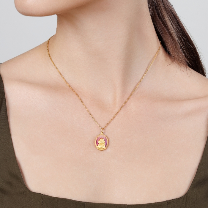 Solid Gold Pendant | Chow Sang Sang Jewellery | Chinese Gifting Collection | 94961P - 2