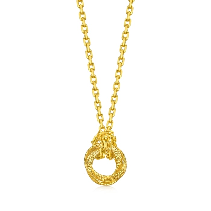 Solid Gold Pendant | Chow Sang Sang Jewellery | Essence | 95942P - 1