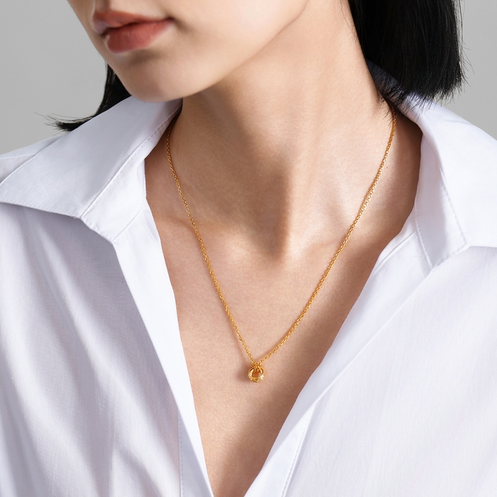 Solid Gold Pendant | Chow Sang Sang Jewellery | Essence | 95942P - 2