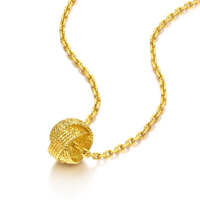 Solid Gold Pendant | Chow Sang Sang Jewellery | Essence | 95942P - 2