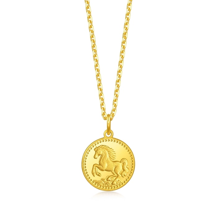 999.9黃金 吊墜 | 周生生珠寶 | 生生有禮 | 96121P - 1