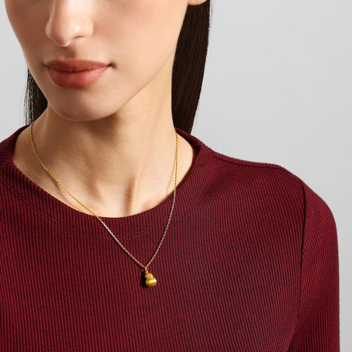 Solid Gold Pendant | Chow Sang Sang Jewellery | Minty Collection | 96154P - 3