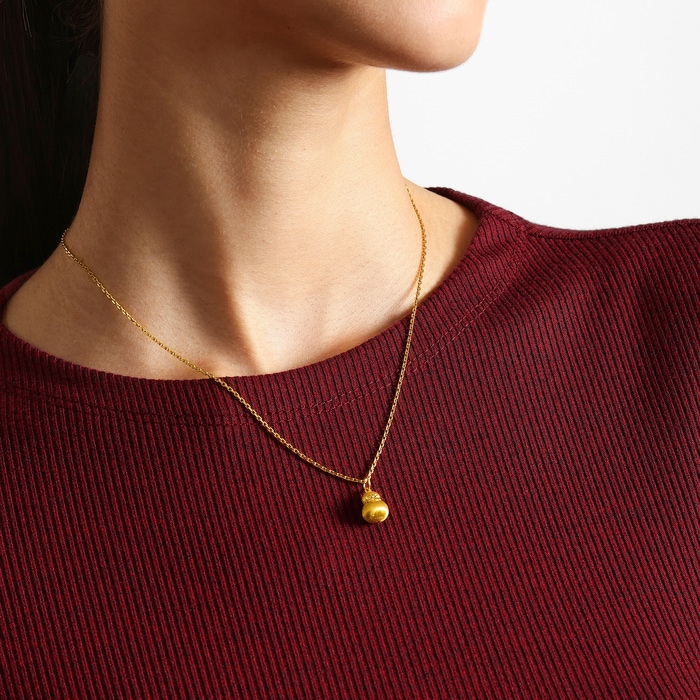 Solid Gold Pendant | Chow Sang Sang Jewellery | Minty Collection | 96154P - 2