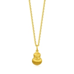 999 Gold Gourd Pendant