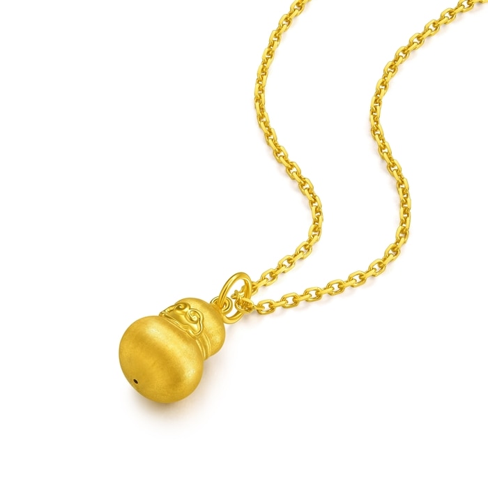 Solid Gold Pendant | Chow Sang Sang Jewellery | Minty Collection | 96154P - 4