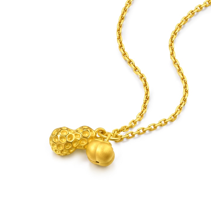 Solid Gold Pendant | Chow Sang Sang Jewellery | Minty Collection | 96211P - 2