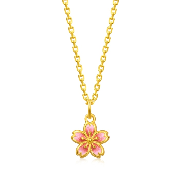 Solid Gold Pendant | Chow Sang Sang Jewellery | Minty Collection | 96213P - 1