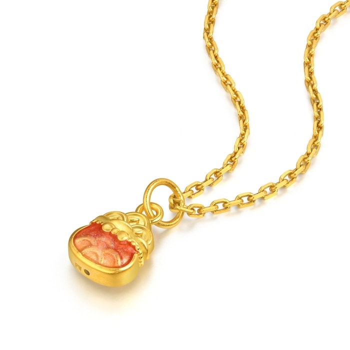 999黃金 吊墜 | 周生生珠寶 | 薄荷系列 | 96217P - 2