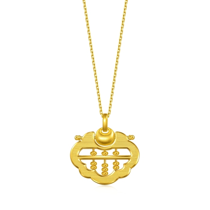 999.9黃金 吊墜 | 周生生珠寶 | 生生有禮 | 96323P - 1