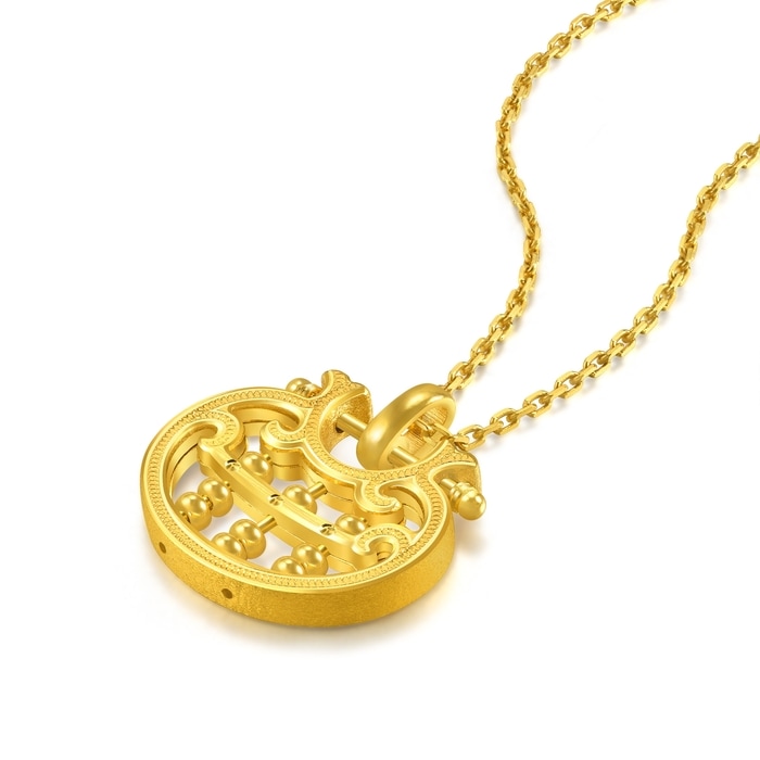 Solid Gold Pendant | Chow Sang Sang Jewellery | Chinese Gifting Collection | 96324P - 4