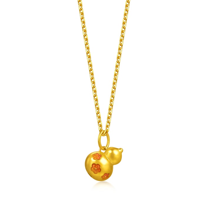 Solid Gold Pendant | Chow Sang Sang Jewellery | Minty Collection | 96652P - 5