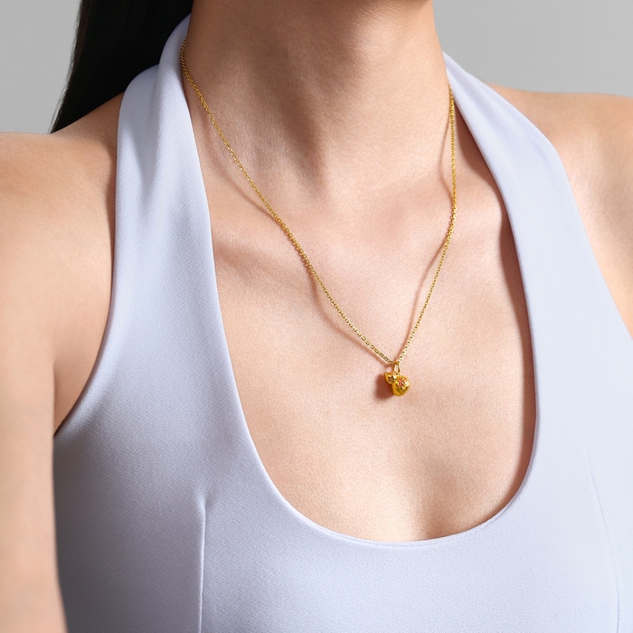 Solid Gold Pendant | Chow Sang Sang Jewellery | Minty Collection | 96652P - 2