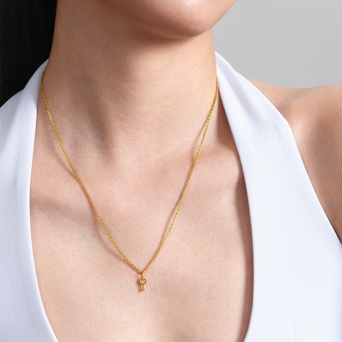 Solid Gold Pendant | Chow Sang Sang Jewellery | Minty Collection | 96728P - 2