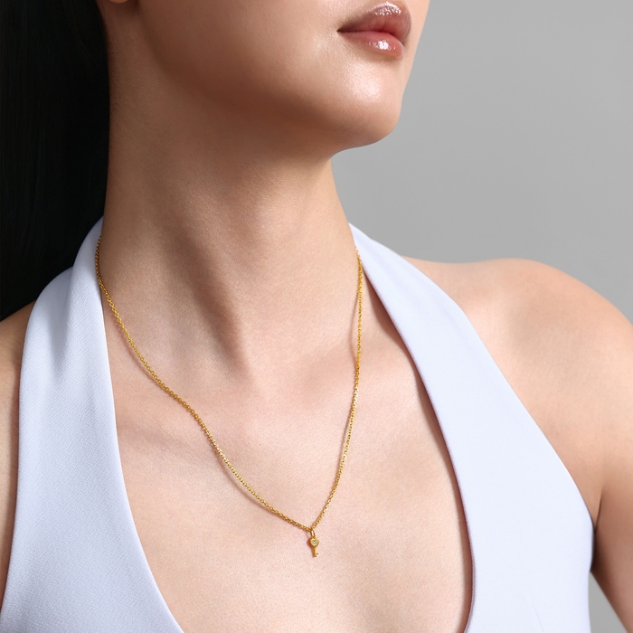 Solid Gold Pendant | Chow Sang Sang Jewellery | Minty Collection | 96728P - 3