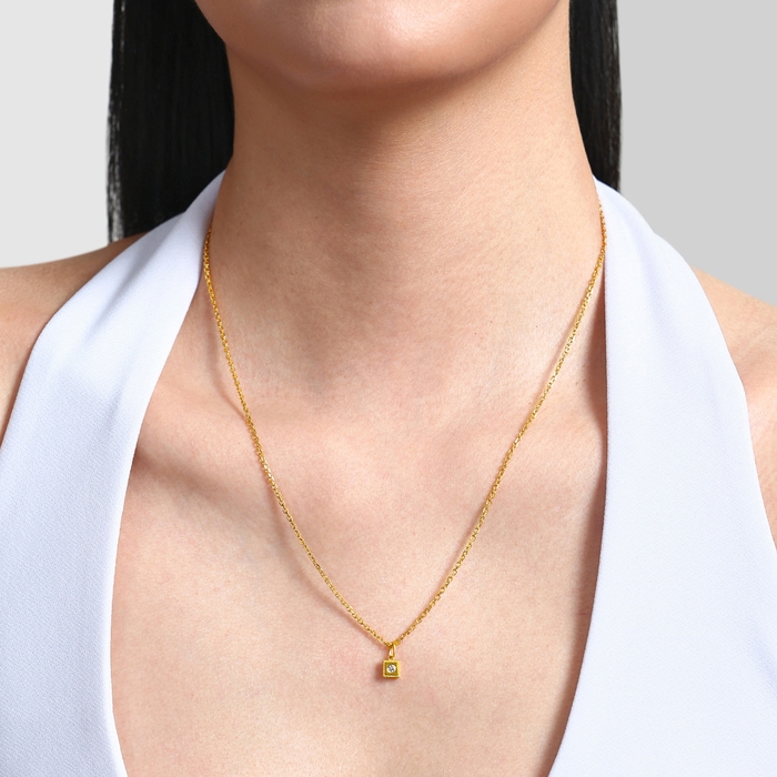 Solid Gold Pendant | Chow Sang Sang Jewellery | Minty Collection | 96730P - 2